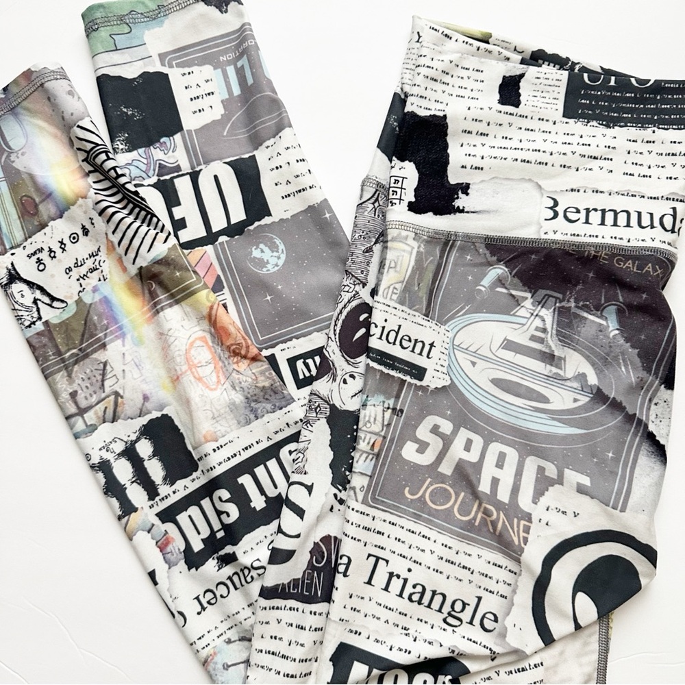 Niyama Sol Close Encounters UFO Leggings Size L